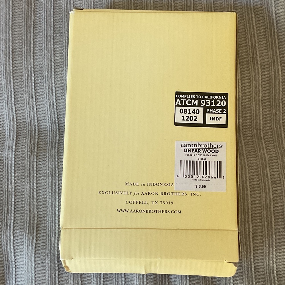 NWT Aaron Brothers White Photo Frame - Picture 4 of 5